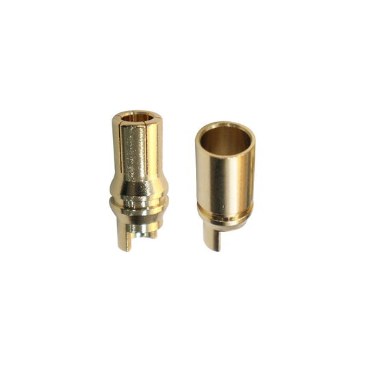 10mm Bullet Female Male Connectors Gold Plated Copper Connector Semicircle Golden Connector for RC Battery ESC Motor