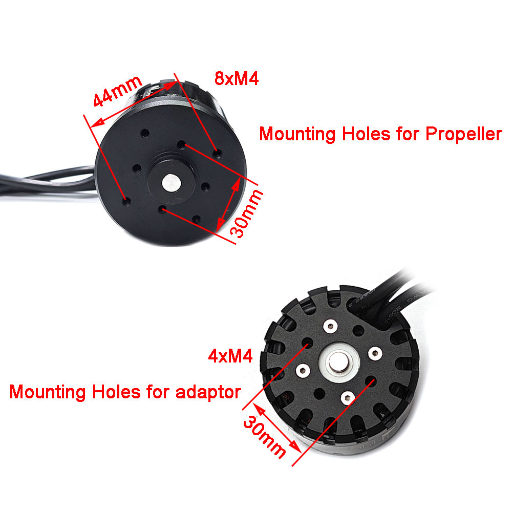 New Efoil Motor 6579 110KV Fully Waterproof Brushless Motor for Electric SUP Efoil DIY Electric Foil