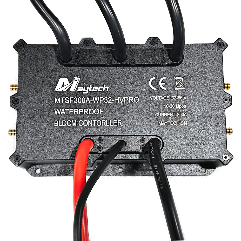 【IP68】Maytech 300A 85V Marine ESC High Voltage for Electric Surfboard Jetboard Boat