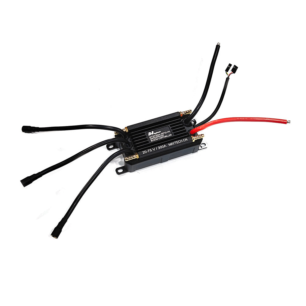 【IP68】Maytech New 32Bit 300A ESC 60V or 75V Waterproof Electric Speed Controller for Eletric Surfboard Efoil Boat