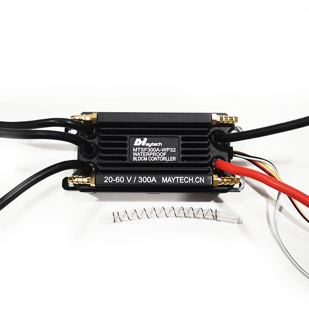 【IP68】Maytech New 32Bit 300A ESC 60V or 75V Waterproof Electric Speed Controller for Eletric Surfboard Efoil Boat