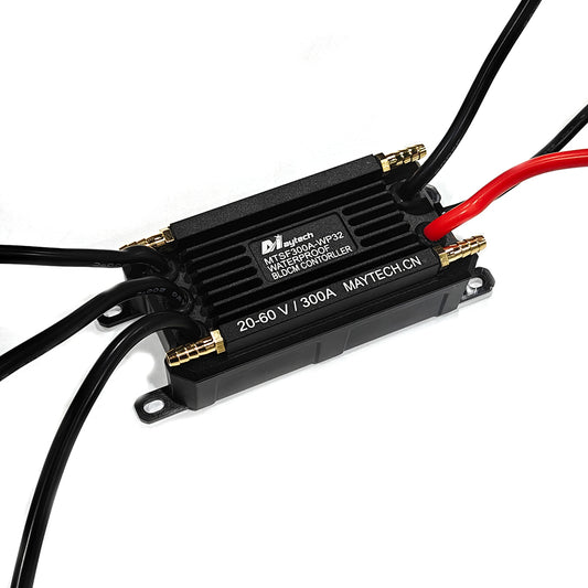 【IP68】Maytech New 32Bit 300A ESC 60V or 75V Waterproof Electric Speed Controller for Eletric Surfboard Efoil Boat