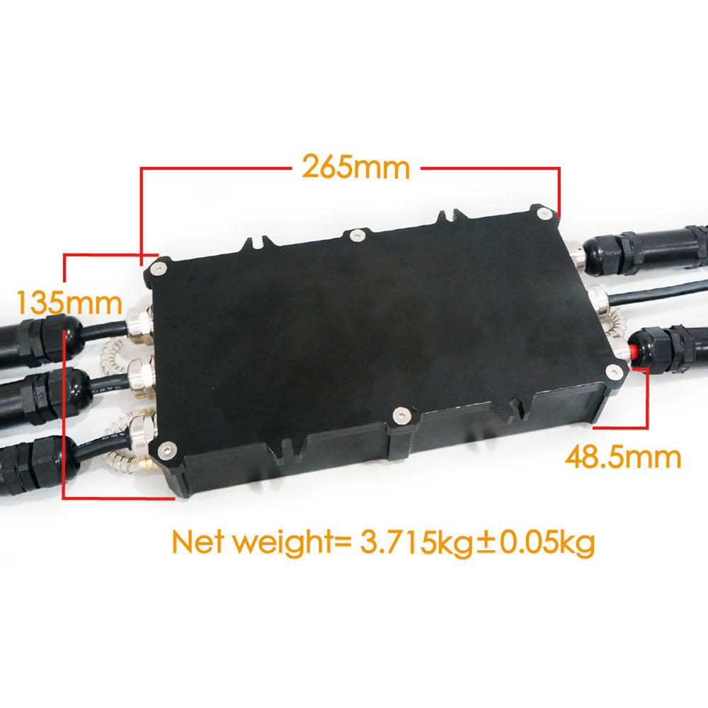 60V 111KG Thrust Electric Jetpump Kit MTWJ20KW Electric Waterjet 500A ESC Remote for Electric Jet Tender Electric Yachts Boats Catamarans