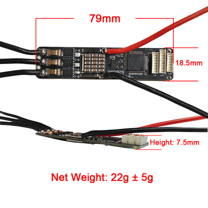 (Mini Motor ESC Kit) Sensored 2830 600KV/800KV brushless Motor+ Mini VESC based controller