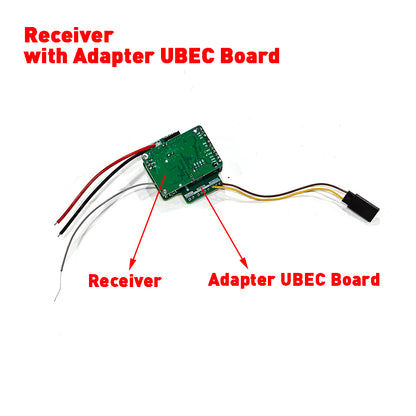 Maytech Receiver Adapter UBEC Board 5V UBEC For MTSKR2005WF Esk8 and MTSKR1905WF Esurf Efoil Remote Receivers