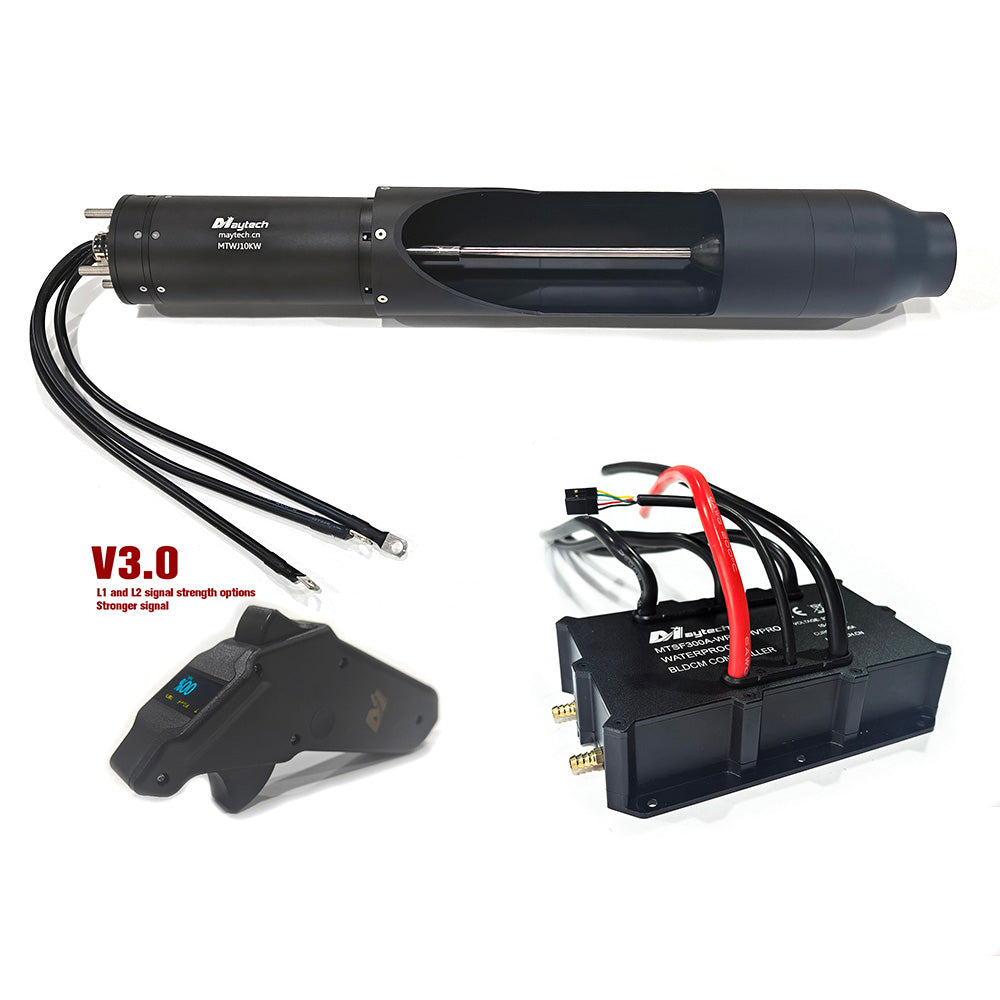 MTWJ10KW Jet Kit Max 13KW 84V Water Jet Motor + 300A ESC + Remote/Throttle for Electric JetSki Jetboard Jetsurf