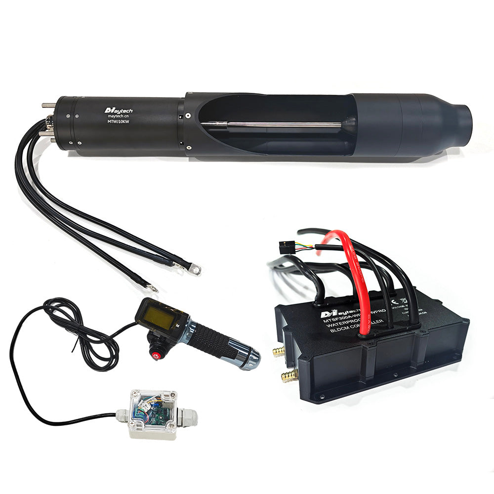 MTWJ10KW Jet Kit Max 13KW 84V Water Jet Motor + 300A ESC + Remote/Throttle for Electric JetSki Jetboard Jetsurf