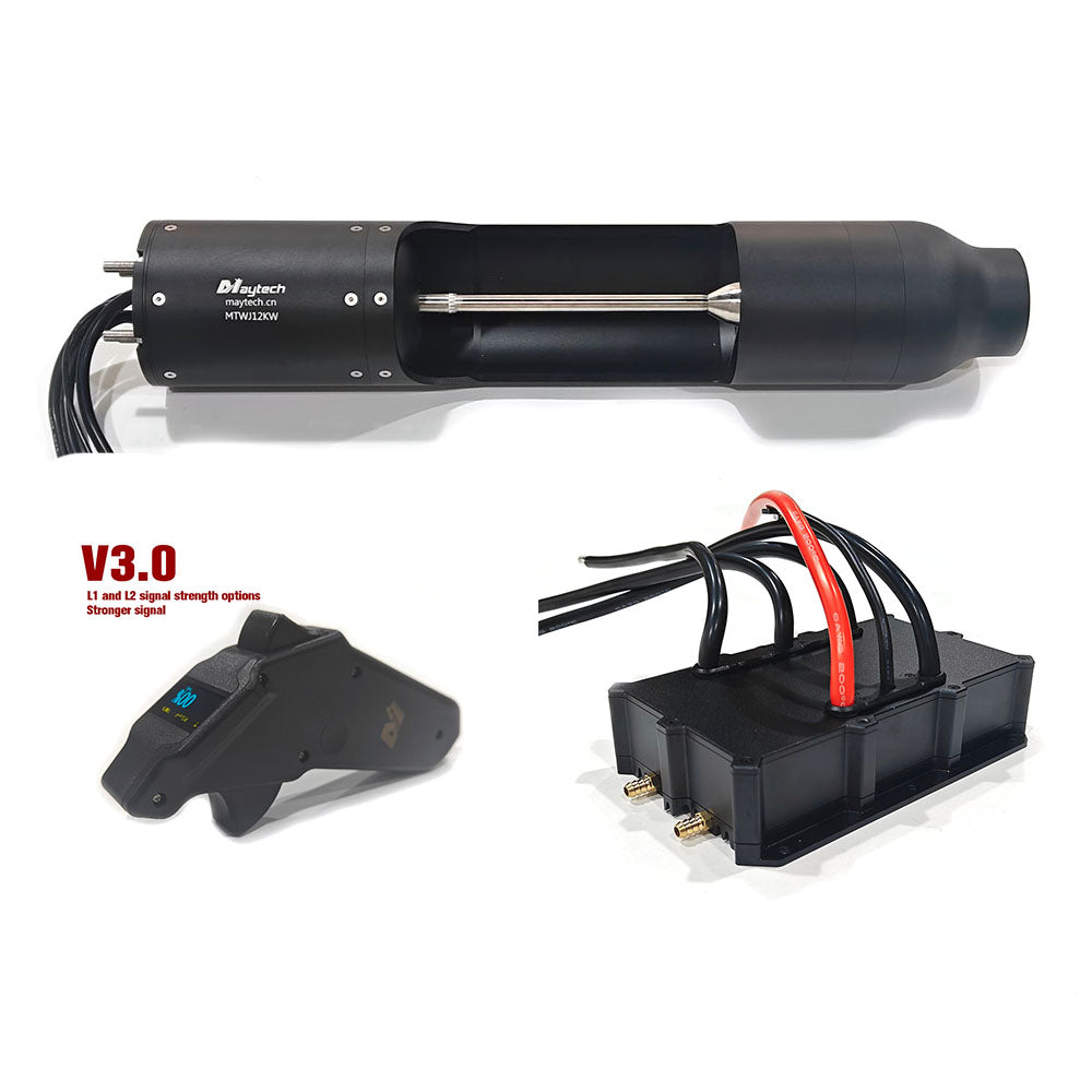 MTWJ12KW Jet Kit Max 80V Electric Jetsurf Kit Maytech Electric Water Jet Pump With Waterproof ESC Remote Kit For Electric JetSki Jet Kayak Jetboard