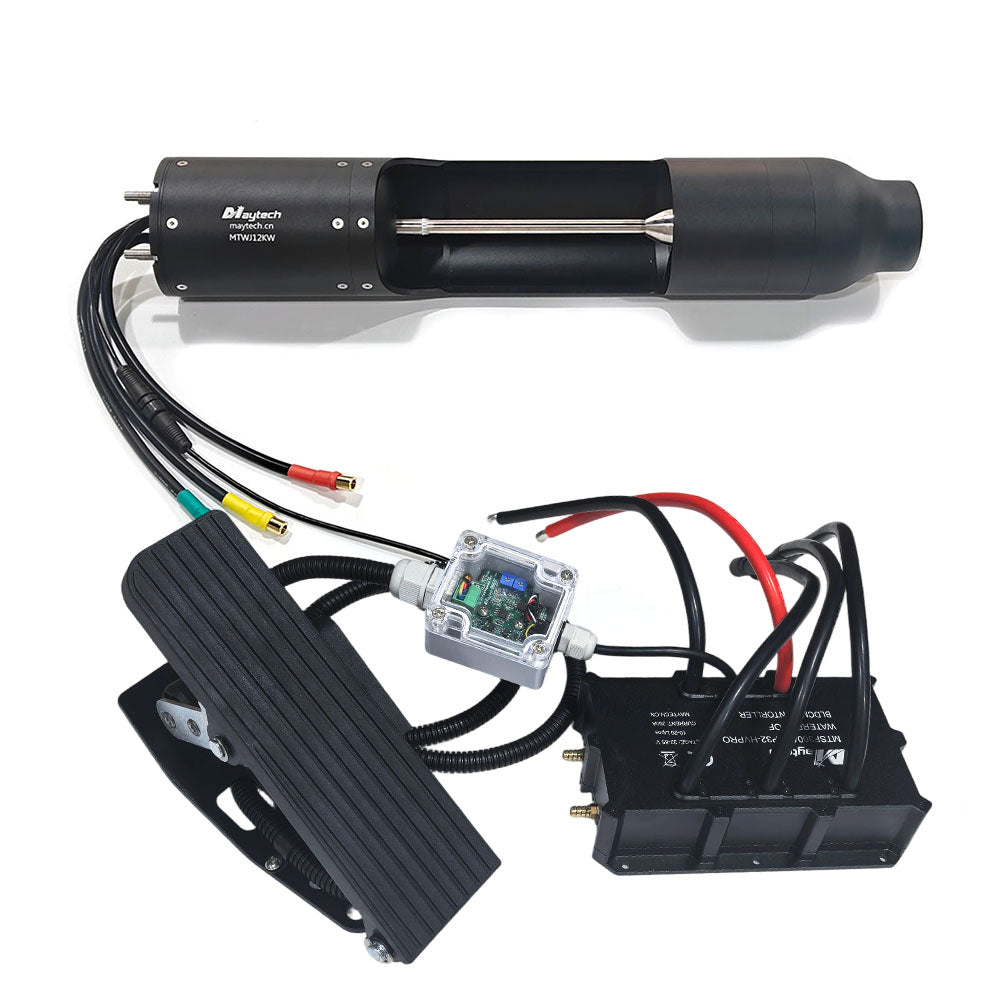 MTWJ12KW Jet Kit Max 80V Electric Jetsurf Kit Maytech Electric Water Jet Pump With Waterproof ESC Remote Kit For Electric JetSki Jet Kayak Jetboard