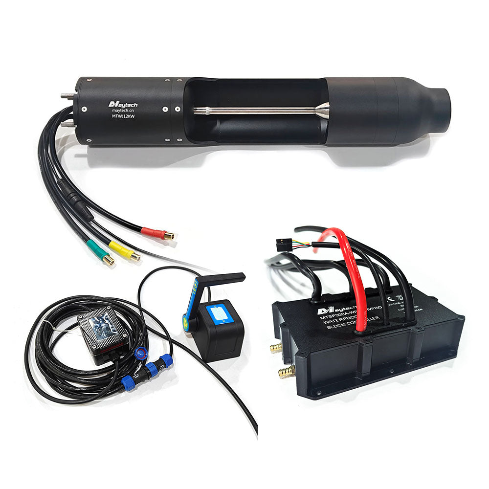 MTWJ12KW Jet Kit Max 80V Electric Jetsurf Kit Maytech Electric Water Jet Pump With Waterproof ESC Remote Kit For Electric JetSki Jet Kayak Jetboard