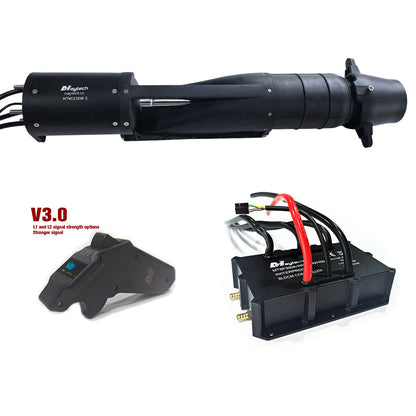 15KW Electric Jetpump Kit MTWJ15KW Electric Waterjet 300A ESC Remote For Electric Jetski Surfboard Boat Water Go-Kart