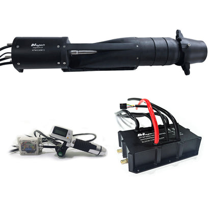 15KW Electric Jetpump Kit MTWJ15KW Electric Waterjet 300A ESC Remote For Electric Jetski Surfboard Boat Water Go-Kart