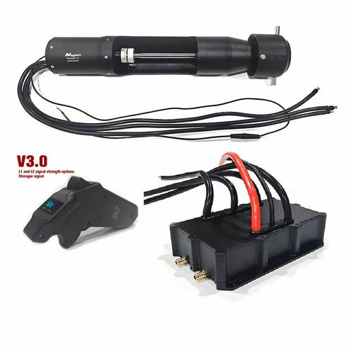 20KW Electric Jetpump Kit MTWJ20KW Electric Waterjet 300A ESC Remote for Electric Jet Tender Electric Yachts Boats Catamarans
