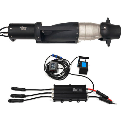 60V 111KG Thrust Electric Jetpump Kit MTWJ20KW Electric Waterjet 500A ESC Remote for Electric Jet Tender Electric Yachts Boats Catamarans