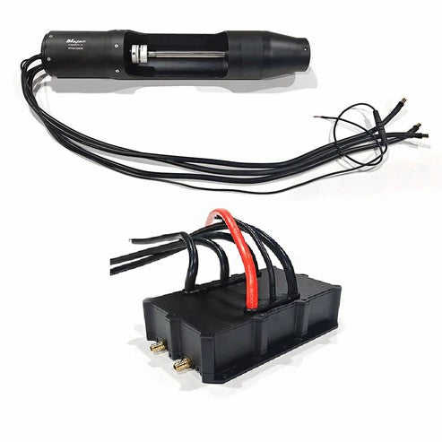 20KW Electric Jetpump Kit MTWJ20KW Electric Waterjet 300A ESC Remote for Electric Jet Tender Electric Yachts Boats Catamarans