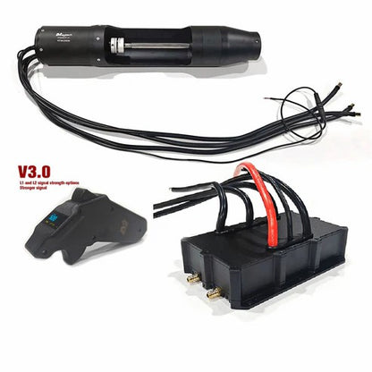 20KW Electric Jetpump Kit MTWJ20KW Electric Waterjet 300A ESC Remote for Electric Jet Tender Electric Yachts Boats Catamarans