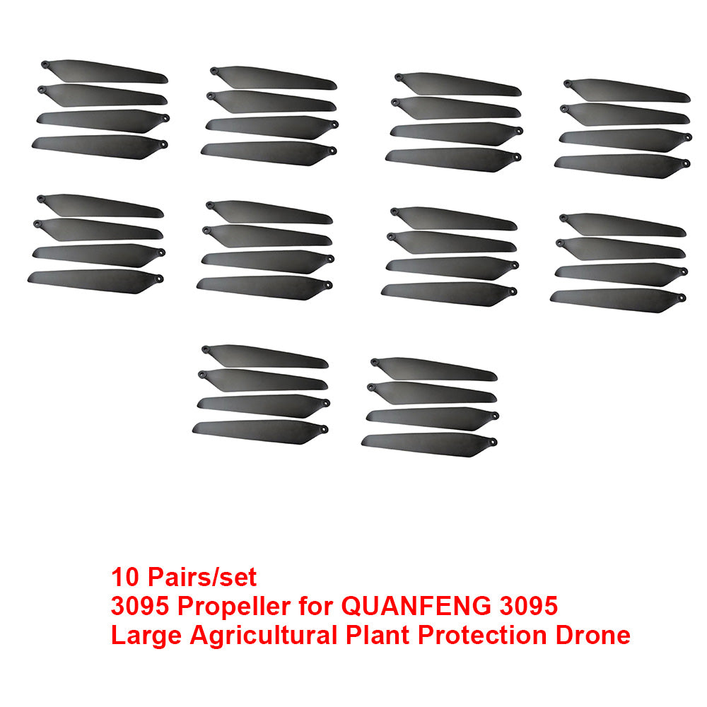 In Stock! 30x9.5 Propeller CW CCW 3095 30inches Props Carbon Nylon Propeller Quanfeng Agriculture Drone Accessories Quadcopter Parts