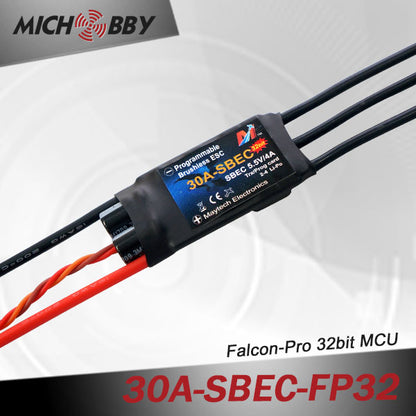 30A 4S FP Brushless ESC 32bit Speed Controller for RC Airplanes MT30A‐SBEC‐FP32