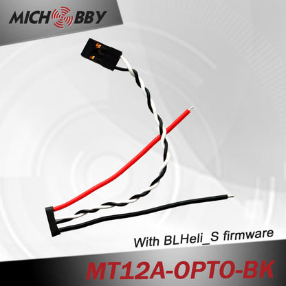 12A Brushless ESC BLHeli_S Firmware Speed controller for Multicopters Drones MT12A-OPTO-BK