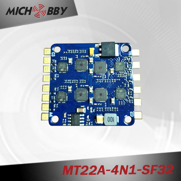 22A 4in1 Brushless ESC BLHeli_32 mini Electric speed controller for multicopters drones MT22A-4N1-SF32