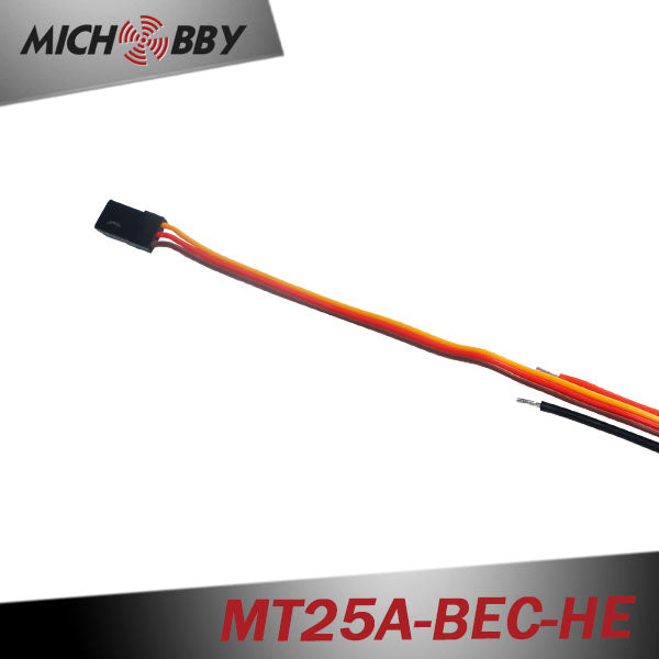 25A 3S ESC Brushless Electric Speed Controller for RC Airplanes Helicopters MT25A-BEC-HE