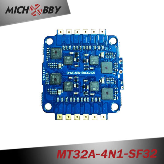 32A 4in1 Brushless ESC BLHeli_32 mini Electric speed controller for multicopters drones MT32A-4N1-SF32