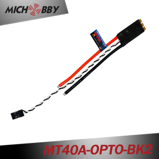 40A Brushless ESC BLHeli_S Firmware Speed controller for Multicopters Drones MT40A-OPTO-BK2