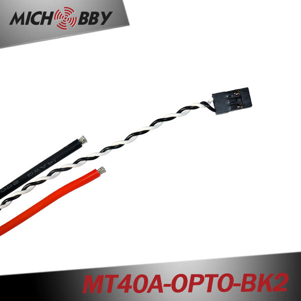 40A Brushless ESC BLHeli_S Firmware Speed controller for Multicopters Drones MT40A-OPTO-BK2