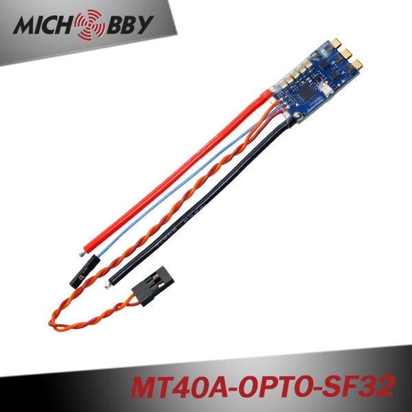 40A Brushless ESC BLHeli_32 mini ESC for multicopters drones MT40A-OPTO-SF32