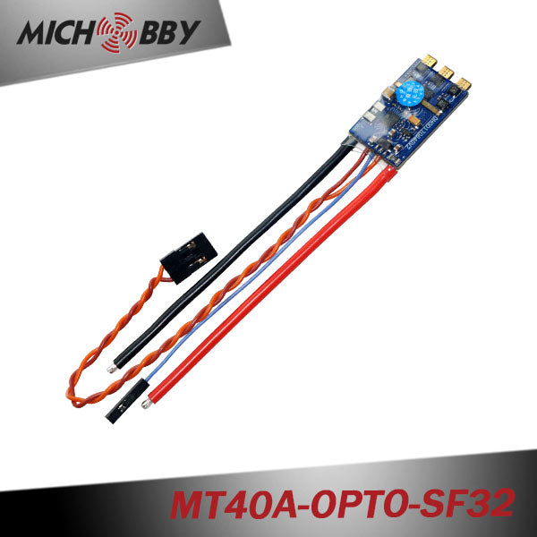 40A Brushless ESC BLHeli_32 mini ESC for multicopters drones MT40A-OPTO-SF32