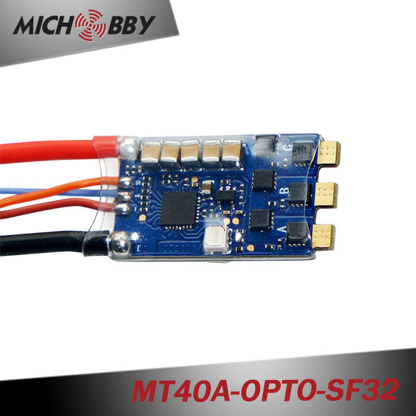 40A Brushless ESC BLHeli_32 mini ESC for multicopters drones MT40A-OPTO-SF32