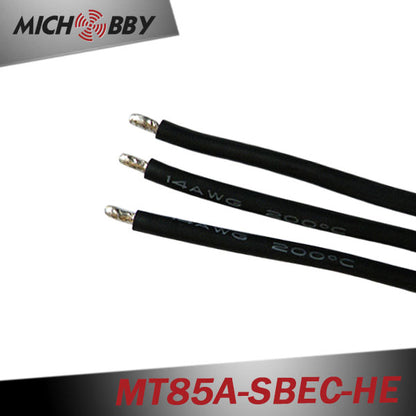 85A 6S ESC Brushless Electric Speed Controller for RC Airplanes Helicopters MT85A‐SBEC‐HE