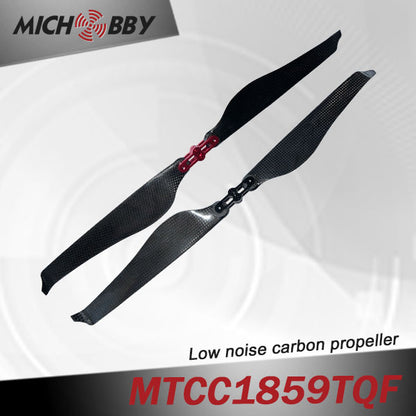 In Stock! Maytech Low noise MTCC1859TQF 18inch carbon fiber balsa wood Composite propeller for agricultural drones aerial photography