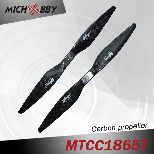 Carbon fiber propeller 18.0X6.5inch for big agricultural drone