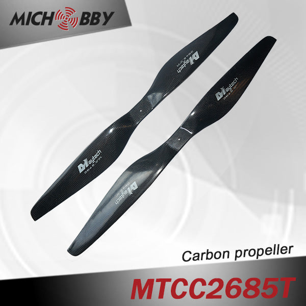 Carbon fiber propeller 26.0x8.5inch for aerial photography