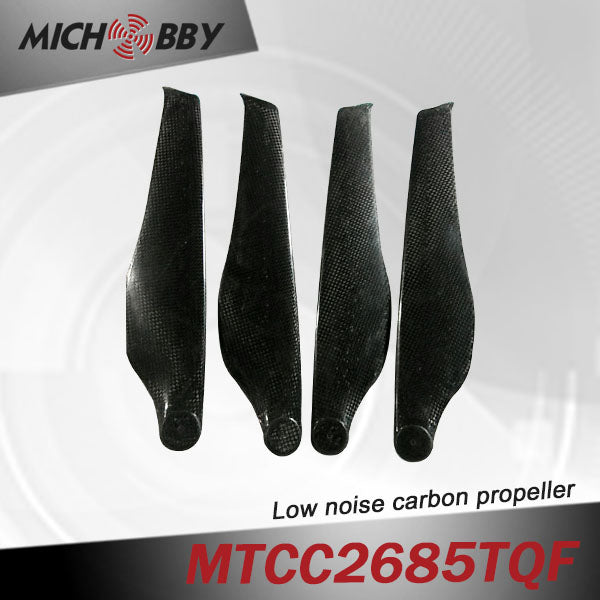 In Stock! Maytech Low noise MTCC2685TQF 26inch carbon fiber balsa wood Composite propeller for agricultural drones aerial photography