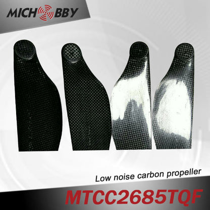 In Stock! Maytech Low noise MTCC2685TQF 26inch carbon fiber balsa wood Composite propeller for agricultural drones aerial photography