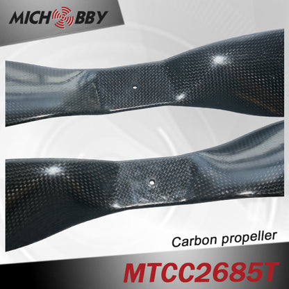 Carbon fiber propeller 26.0x8.5inch for aerial photography