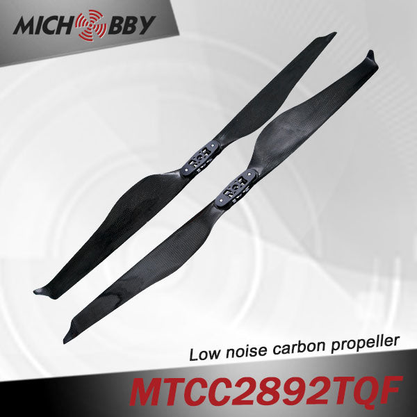 In Stock! Maytech Low noise MTCC2892TQF 28inch carbon fiber balsa wood Composite propeller for agricultural drones aerial photography