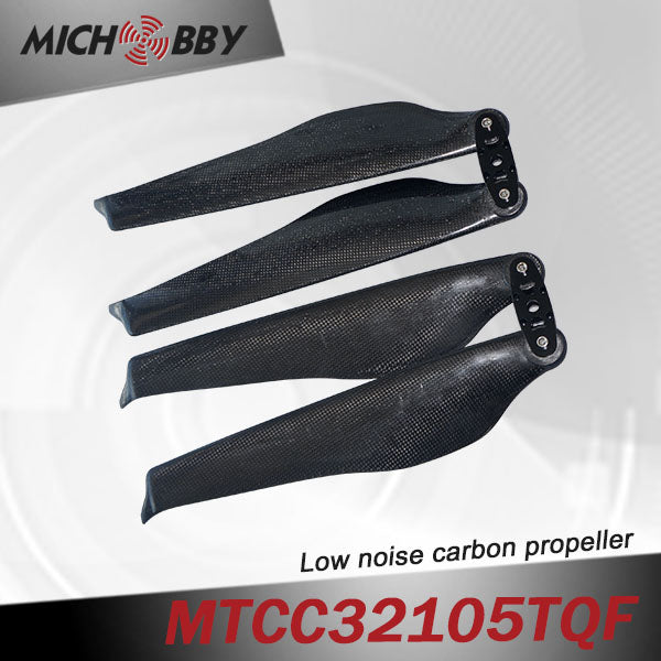 In Stock! Maytech Low noise MTCC32105TQF 32inch carbon fiber balsa wood Composite propeller for agricultural drones aerial photography