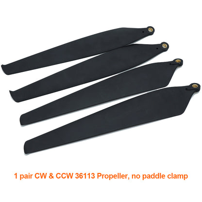 In Stock! 36113 Folding Propellers CW CCW 36x11.3'' Carbon Fiber Propeller for XAG P30 agriculture spraying drone