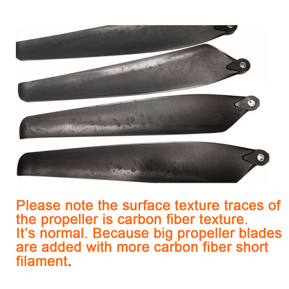 In Stock! 4016 Carbon Nylon Propeller Folded Blade 40inch for XP2020 Plant Protection Drone UAV