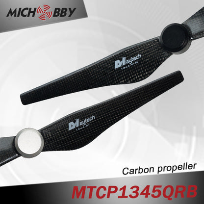 MTCP1345QRB Quick Release Carbon Fiber Prop for DJI Inspire 1 13x4.5 inch in Pairs Done/Multi-copter