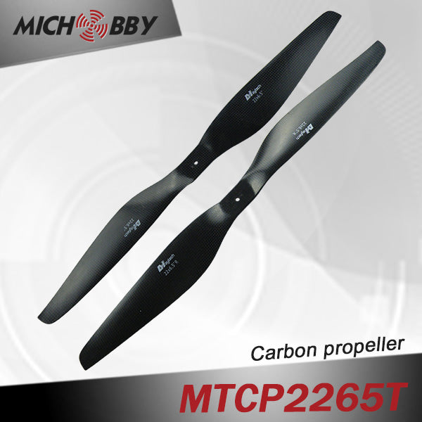 Carbon fiber propeller 22.0x6.5inch for drone for agriculture