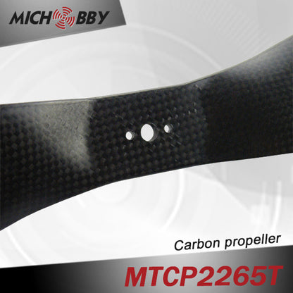 Carbon fiber propeller 22.0x6.5inch for drone for agriculture