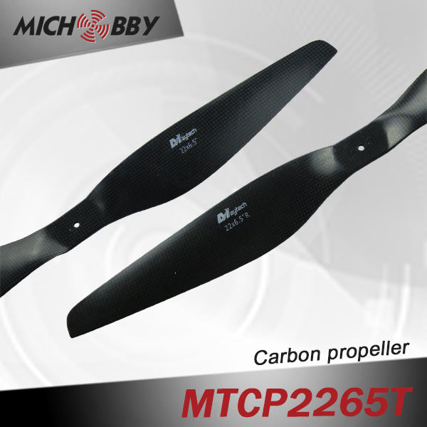 Carbon fiber propeller 22.0x6.5inch for drone for agriculture