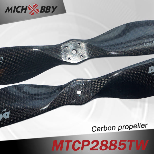 Carbon fiber propeller 28.0x8.5inch for aerial photography uav