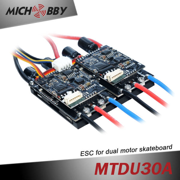 In Stock! Maytech dual drive controller with FOC mode for hub skateboard electric longboard