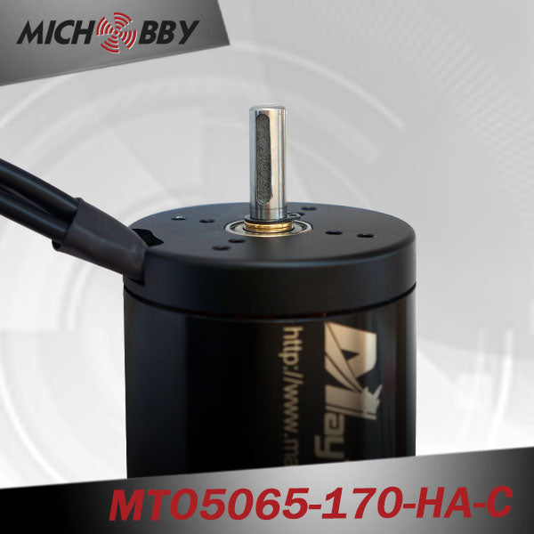 Maytech 5065 170kv motor with black closed cover and 50A Vesc based controller for eskate
