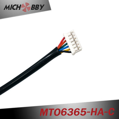 MTO6355-170/190-HA-C 6355 170KV 190KV Brushless Outrunner Sensored Motor Black Sealed Cover (8mm shaft)